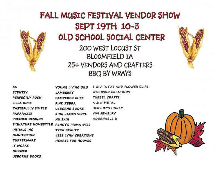 Fall Music Festival Vendor Fair 2015